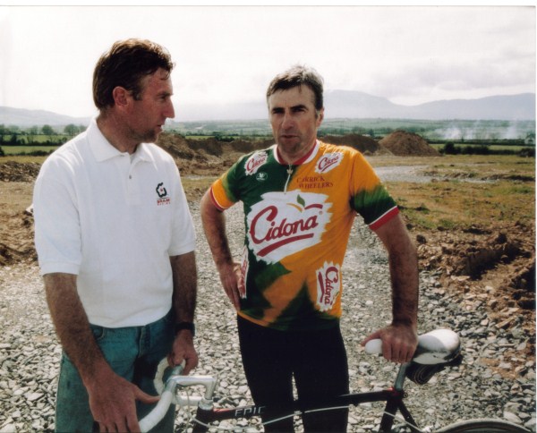 Sean Kelly and Larry Power at Mothel