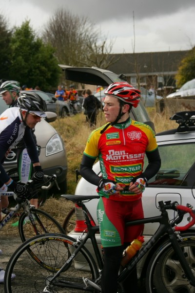 Simon Ryan before the start