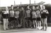 Seamus Healy with the team in Waterford 1986